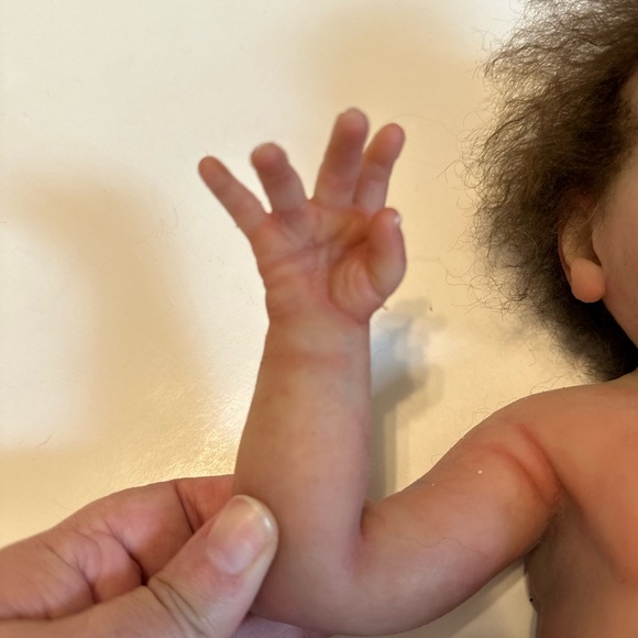 BABYCLON LUXURY SILICONE MICRO CHIP NEWBORN LIFE-LIKE REALISTIC BABY BOY DOLL - Picture 6 of 15